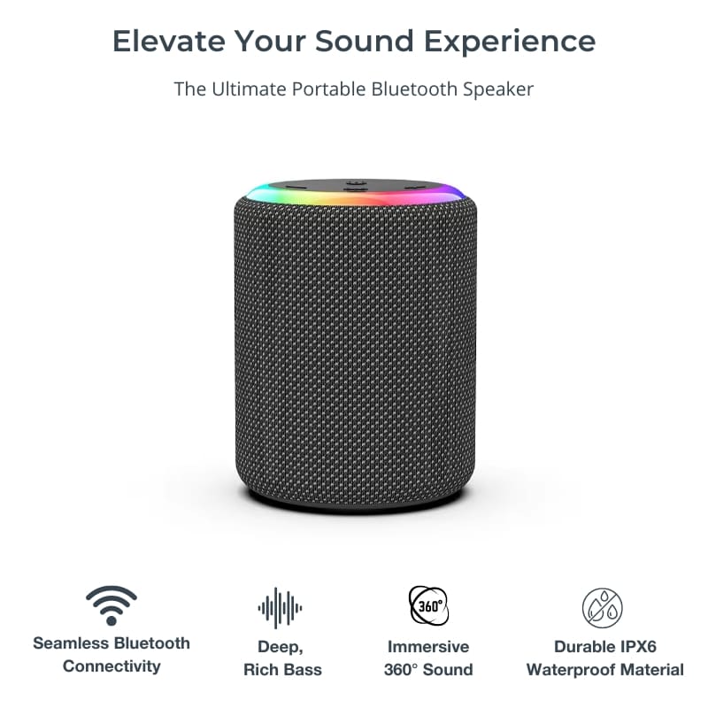 LumyVision™  Bluetooth Speaker Max