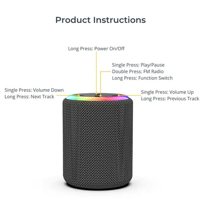 LumyVision™  Bluetooth Speaker Max