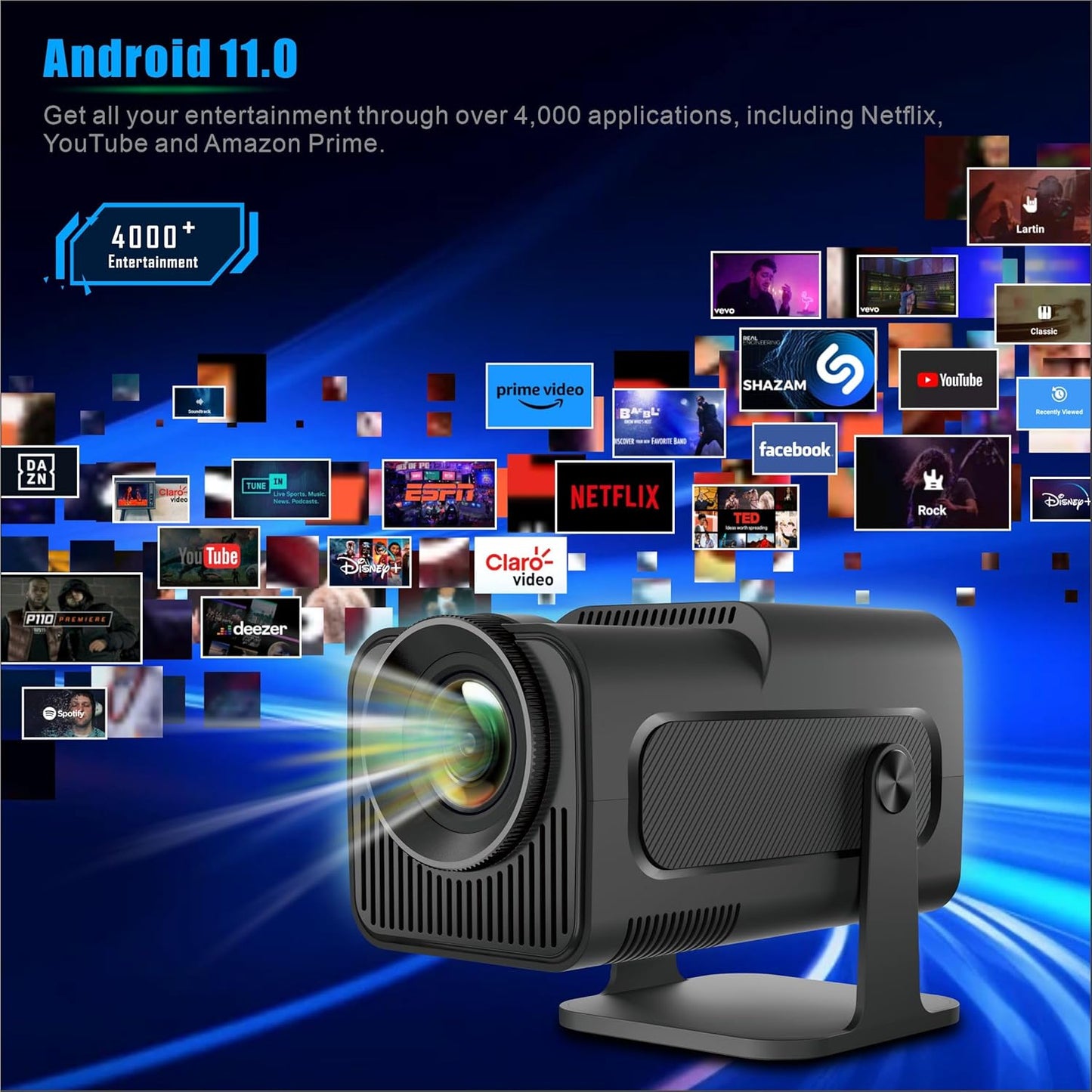 LumyVision™ Pro Vidéoprojecteur 4K